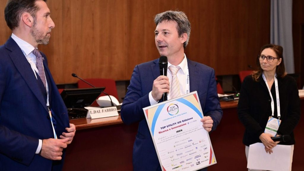 Top Utility 2026: premio ad Iren. Un riconoscimento che valorizza anche il modello Valdarno Ambiente
